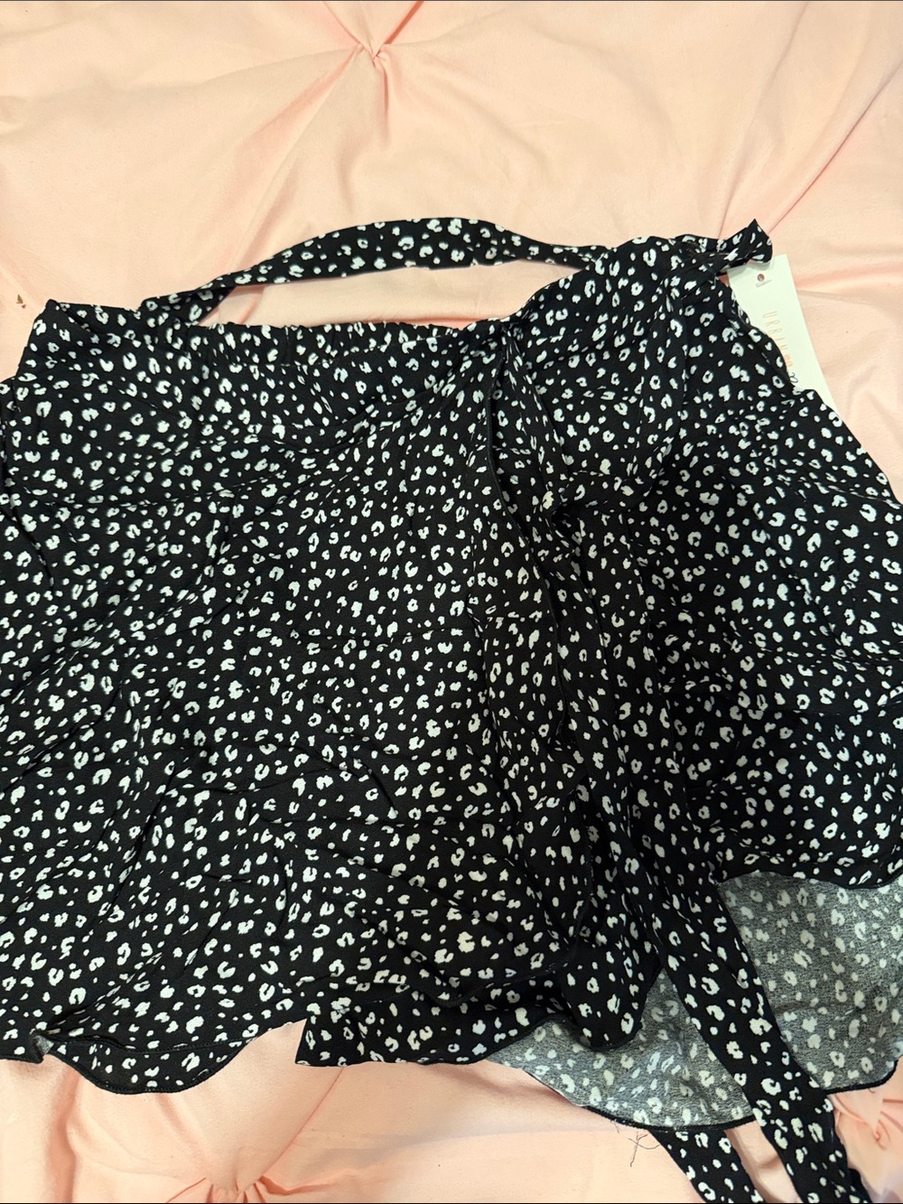 URBAN Romantics Black and White Printed Skirt